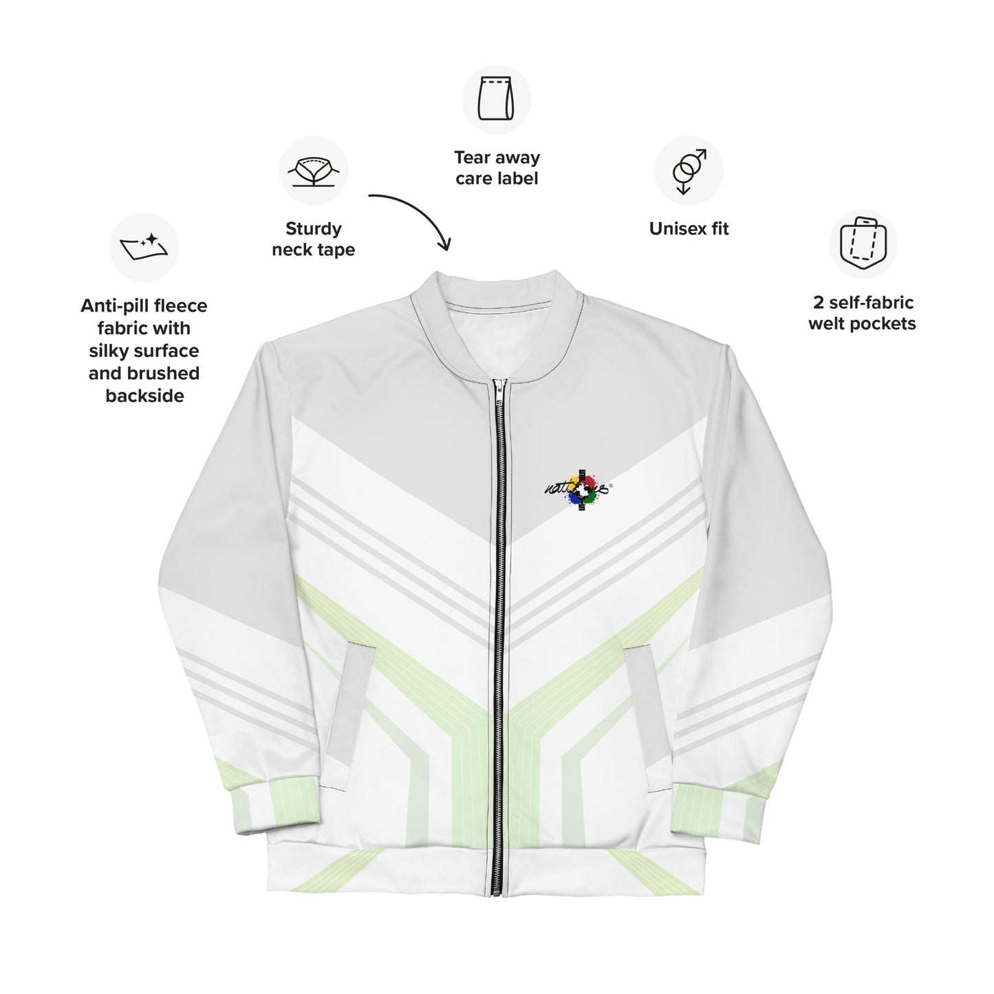 Veste de bombardier unisexe