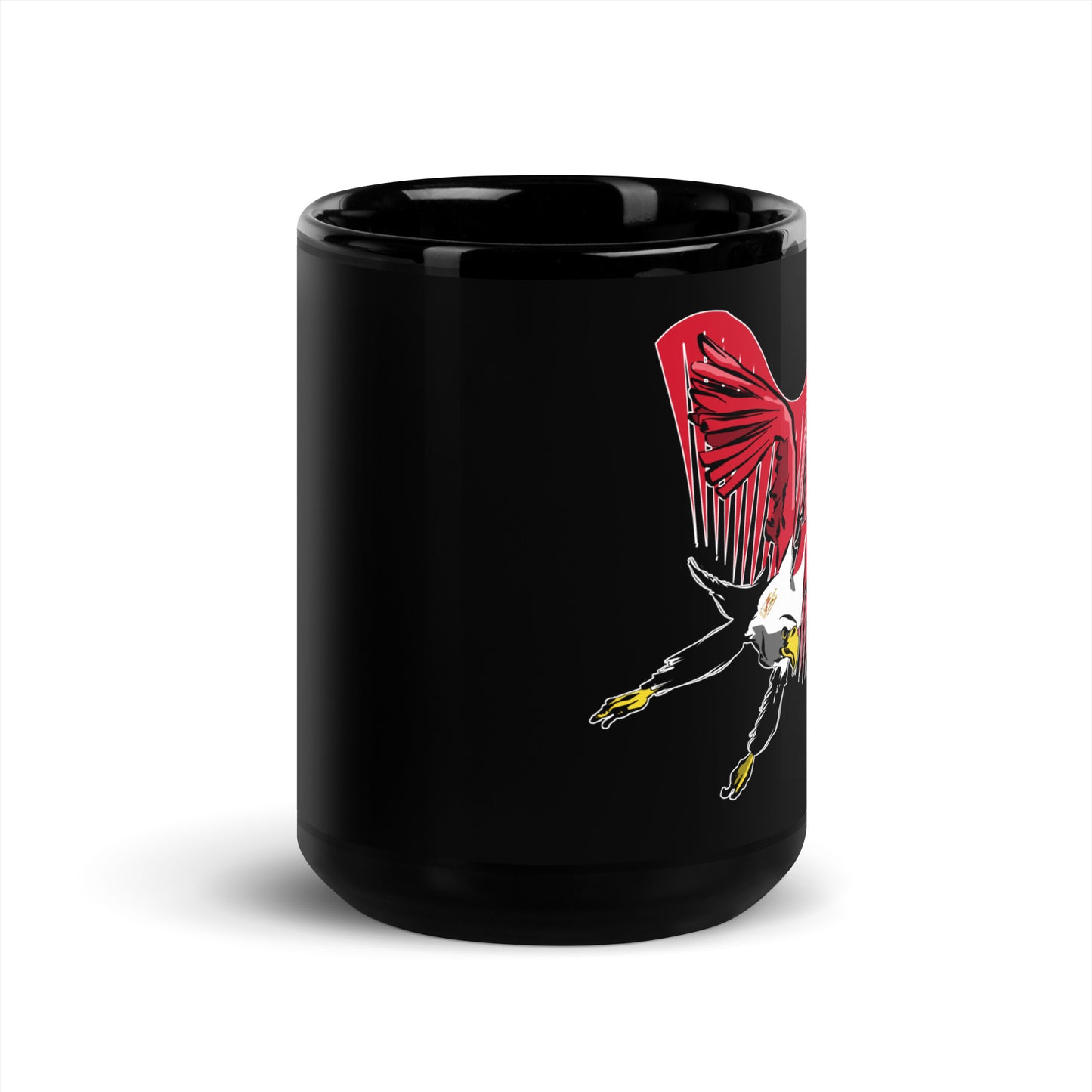 Mug brillant noir