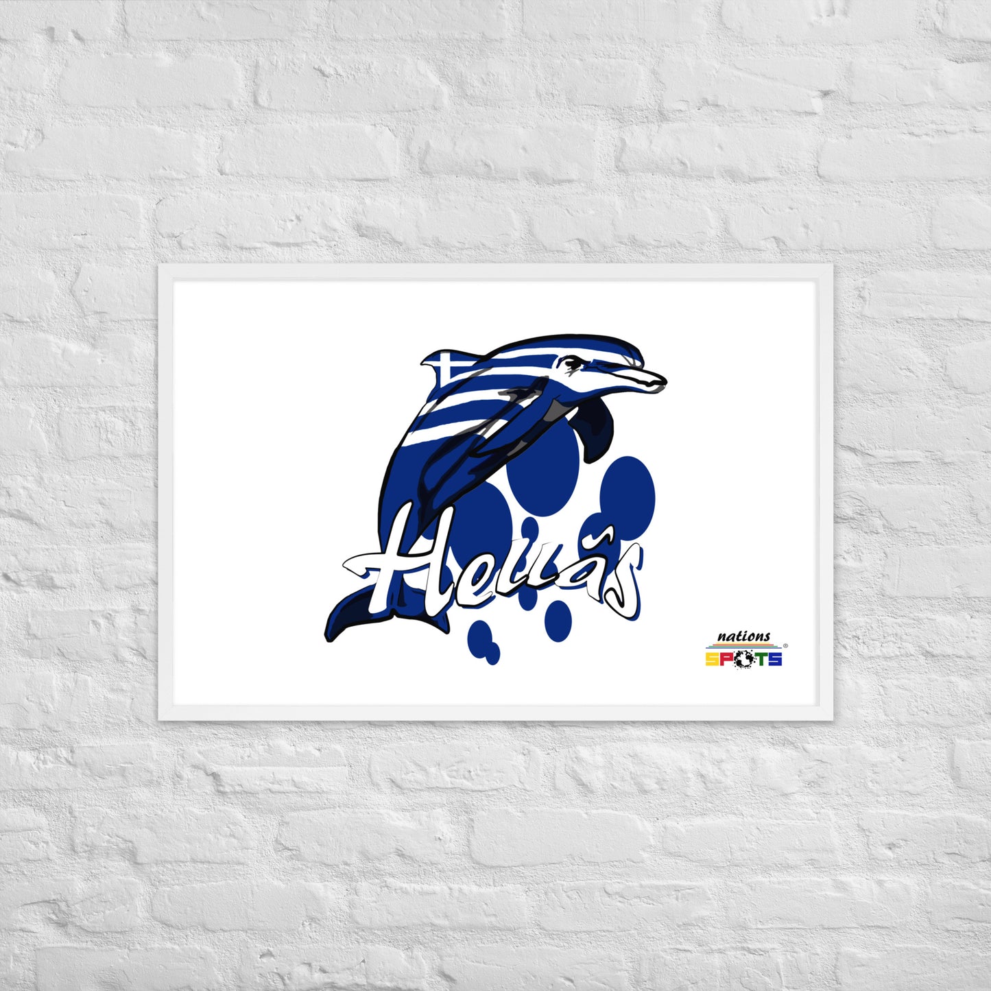 Poster en Papier Mat Encadré