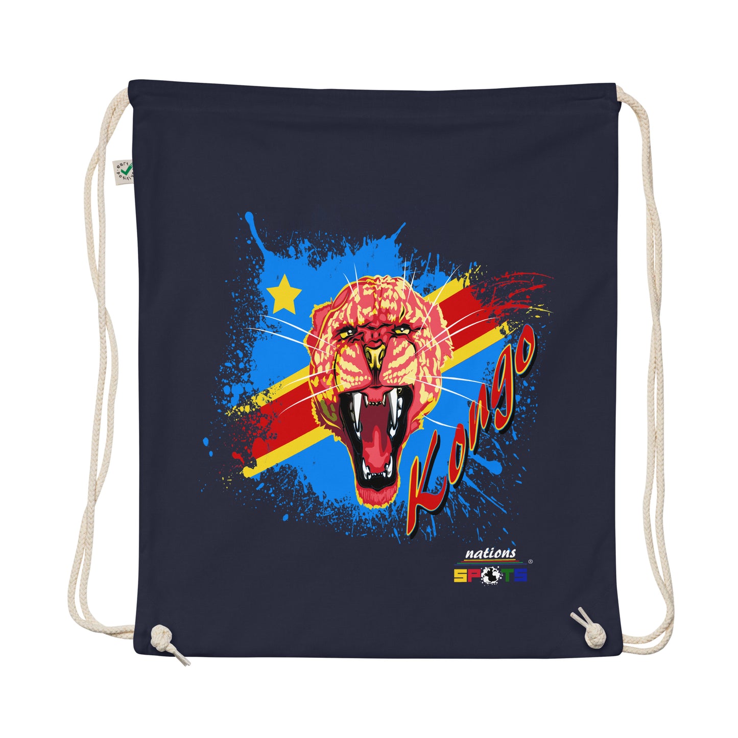 Sac à cordon en coton biologique