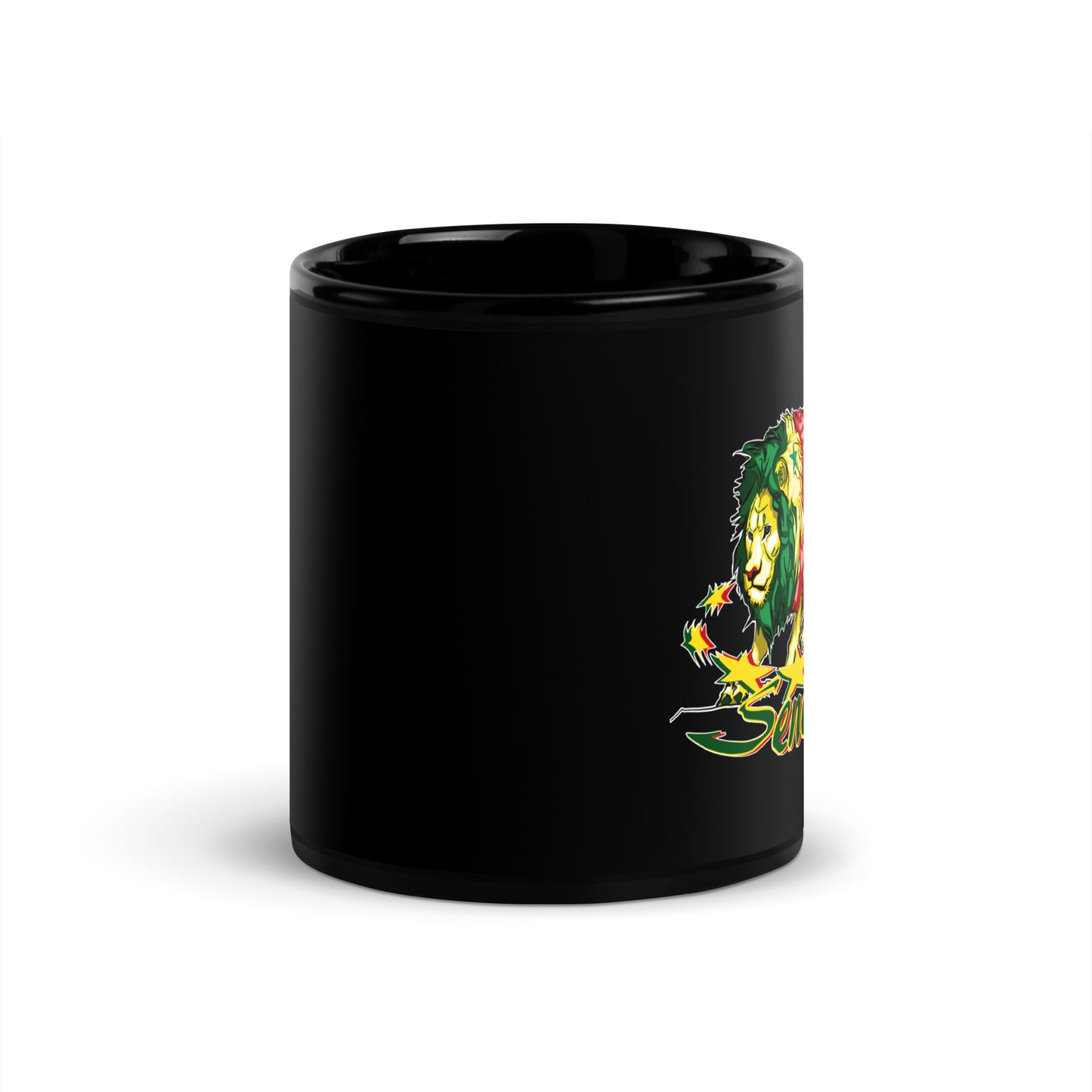 Mug brillant noir