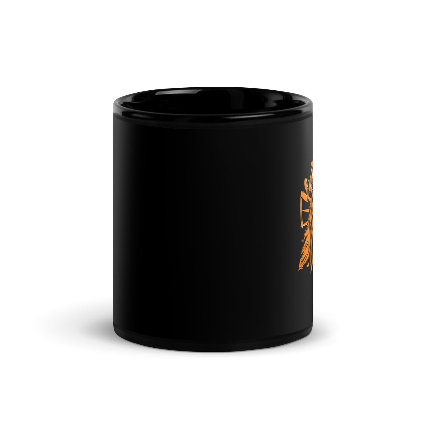 Mug brillant noir