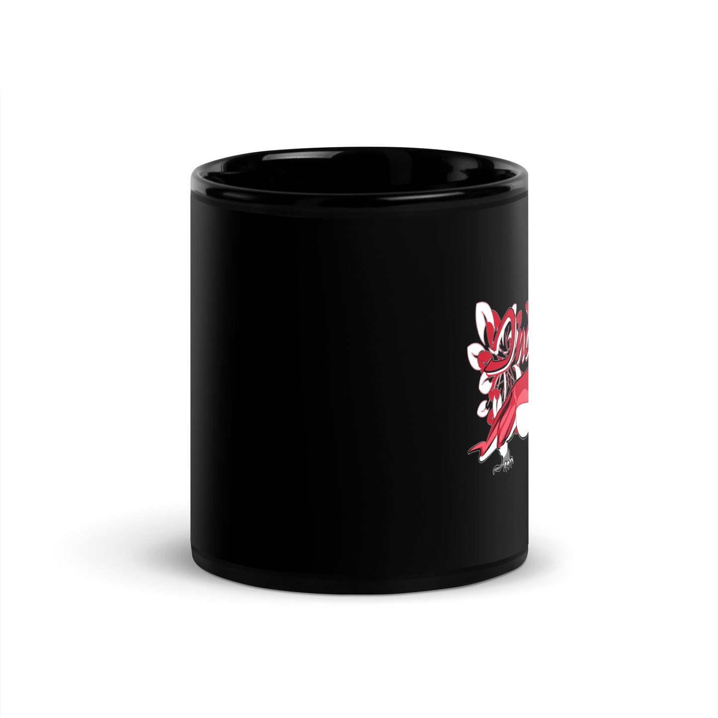 Mug brillant noir