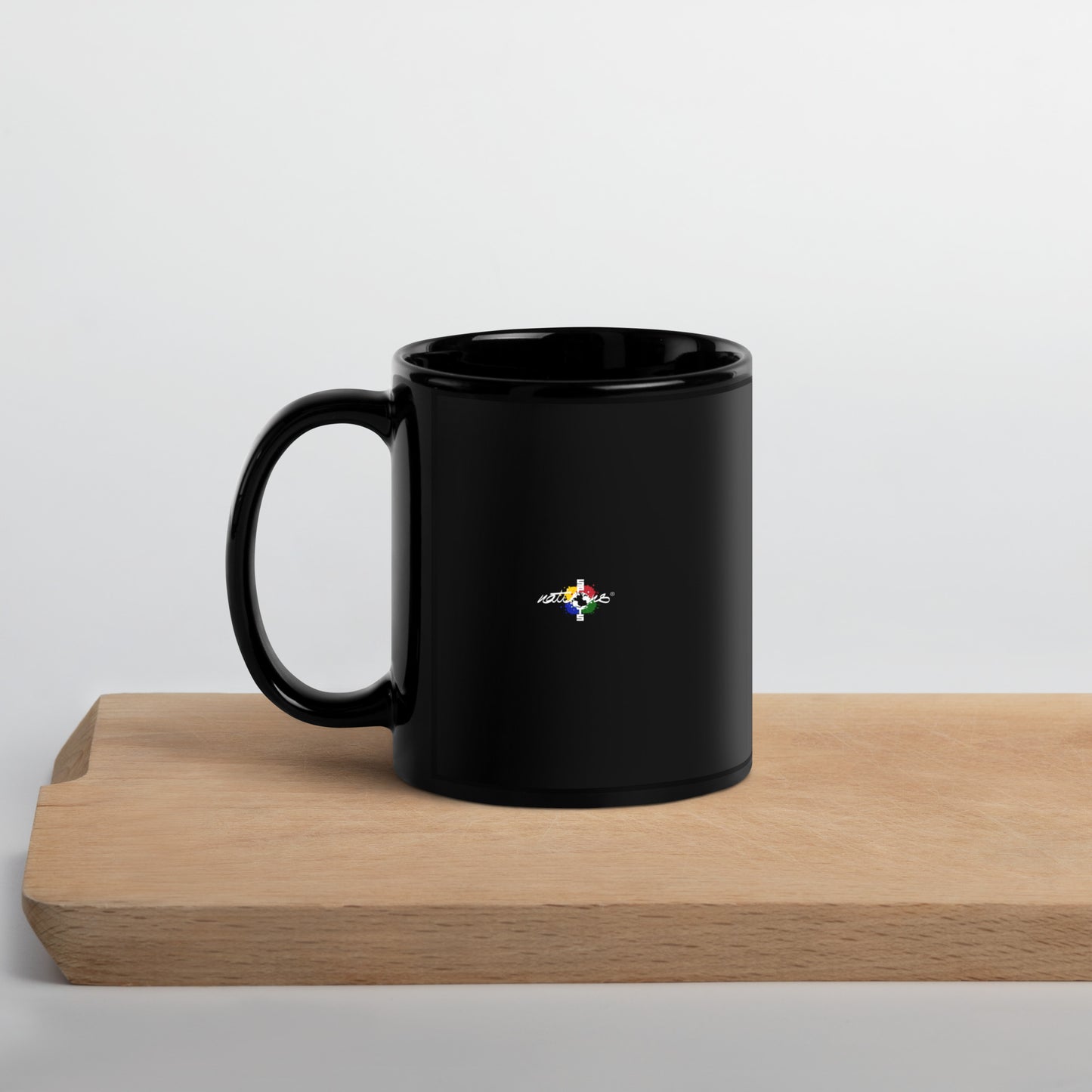 Mug brillant noir