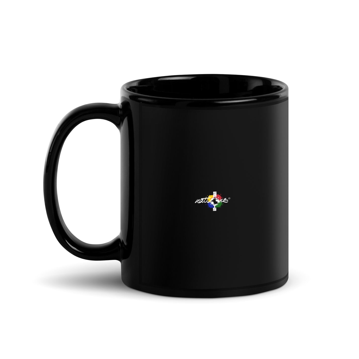 Mug brillant noir