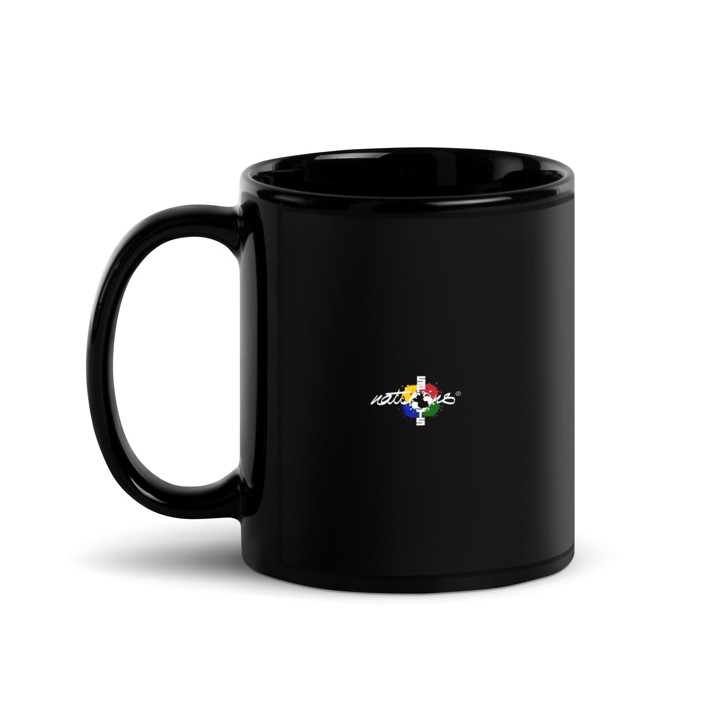 Mug brillant noir