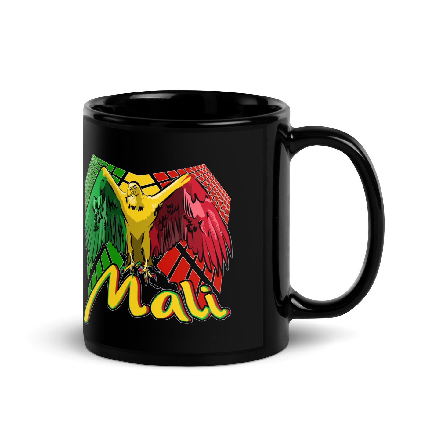 Mug brillant noir