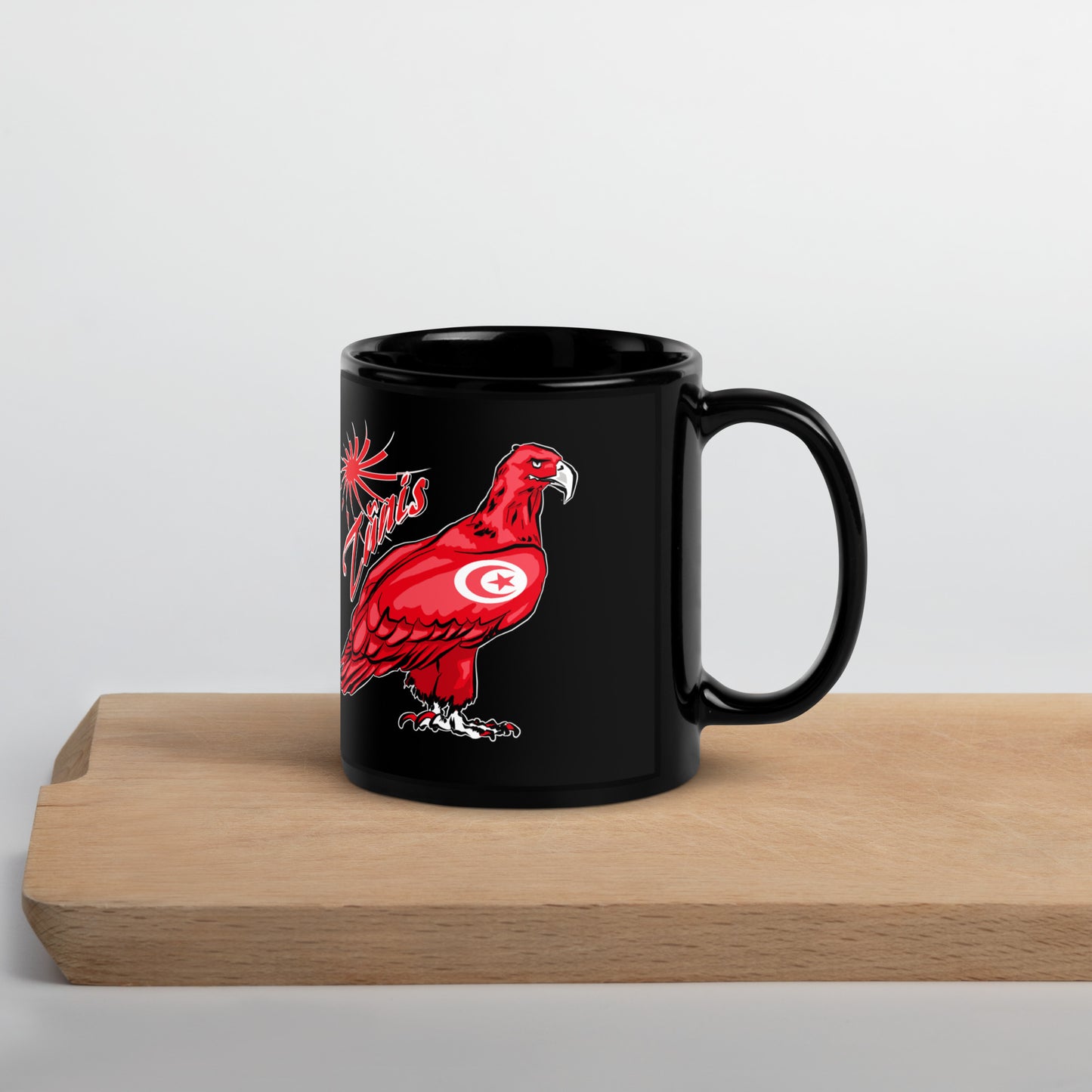 Mug brillant noir