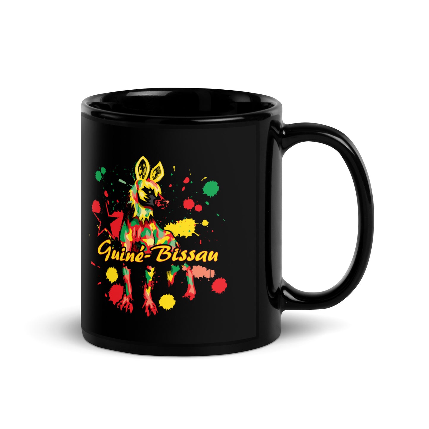 Mug brillant noir