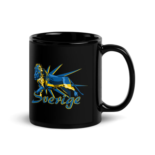 Mug brillant noir