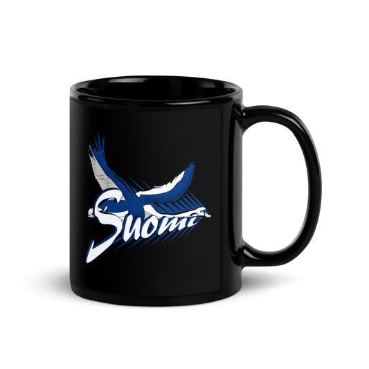 Mug brillant noir