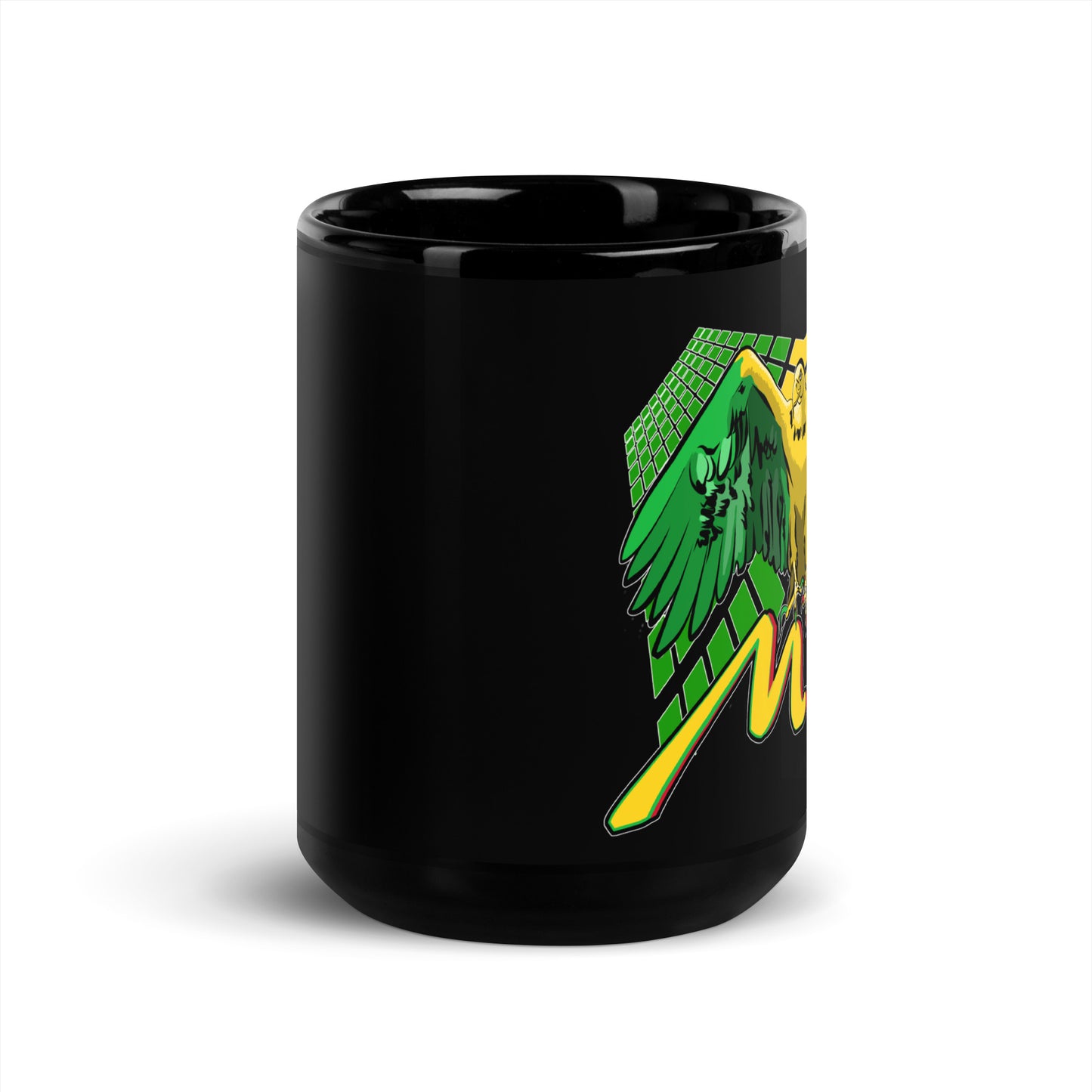 Mug brillant noir