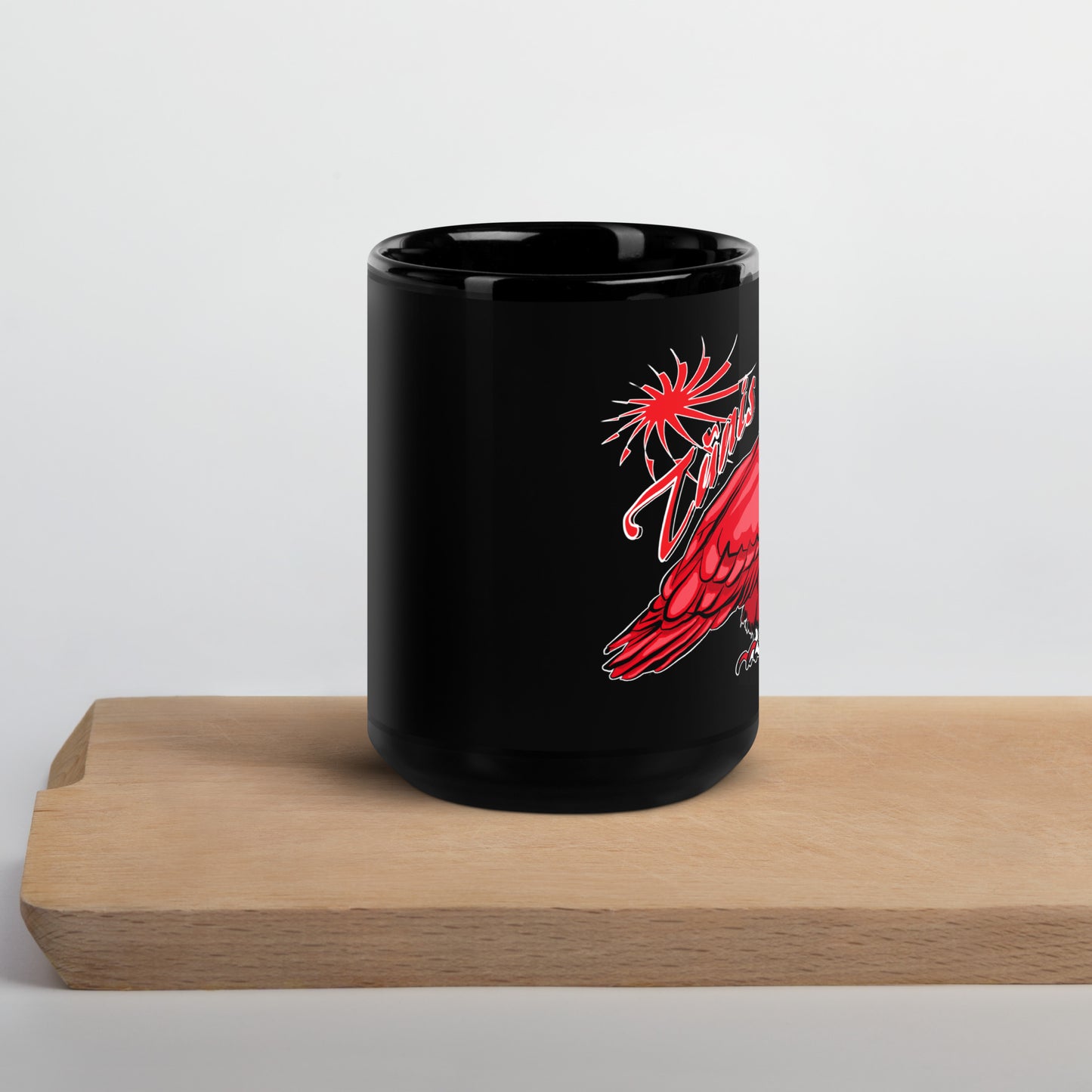 Mug brillant noir