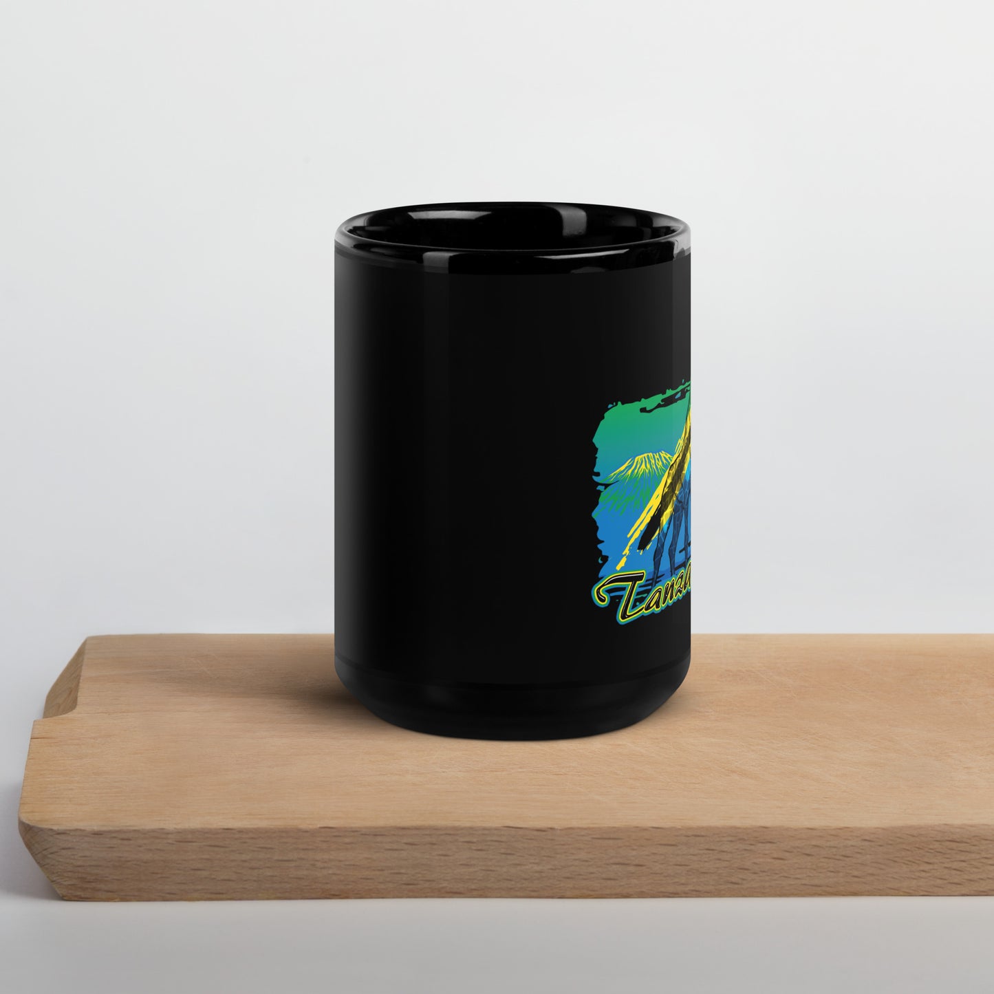 Mug brillant noir