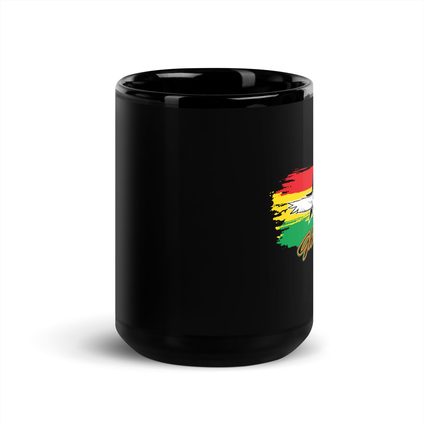 Mug brillant noir