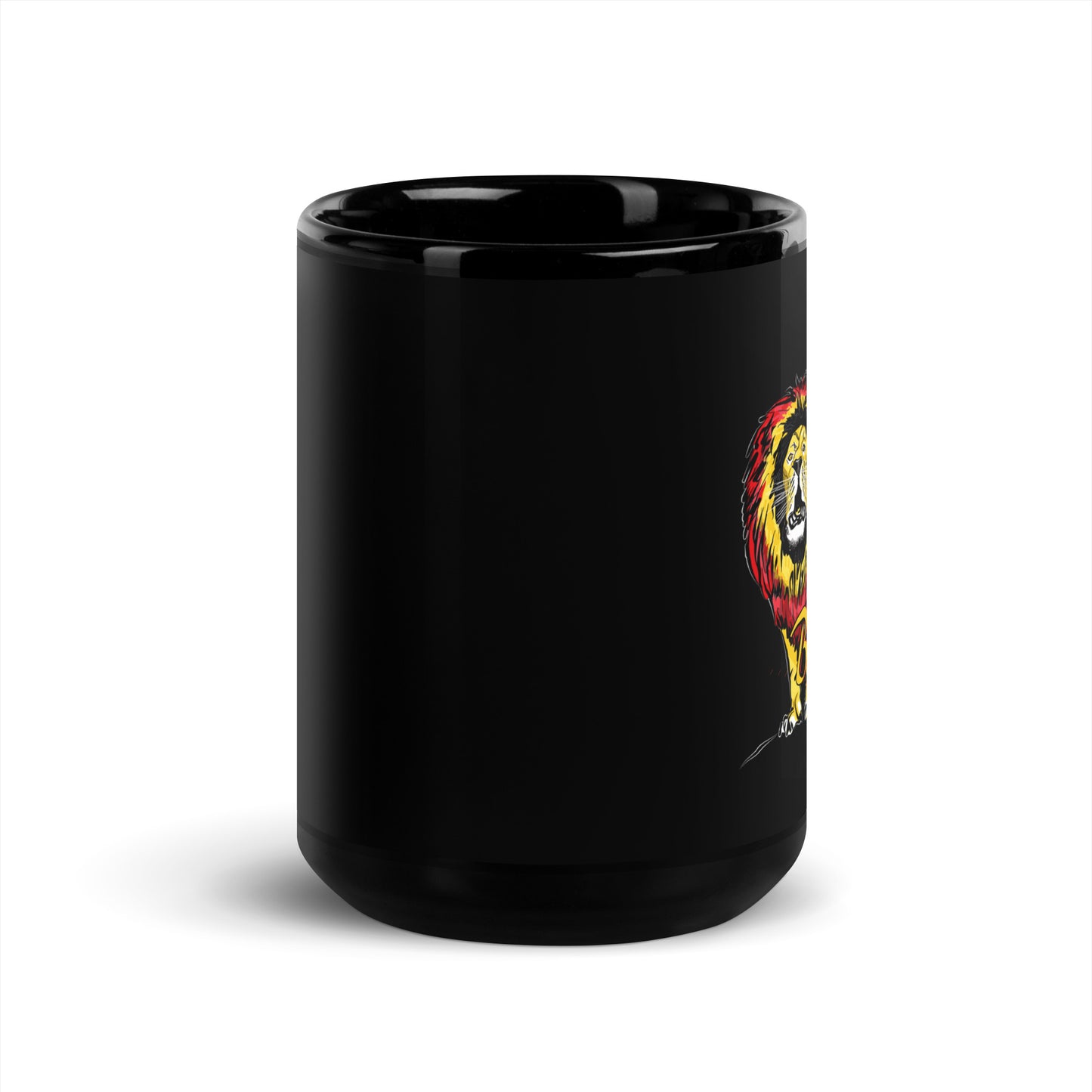 Mug brillant noir