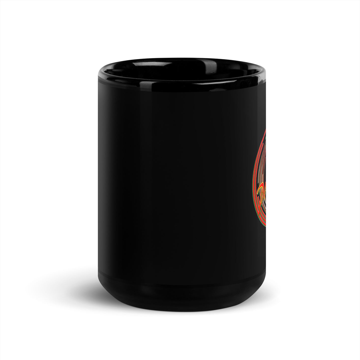 Mug brillant noir