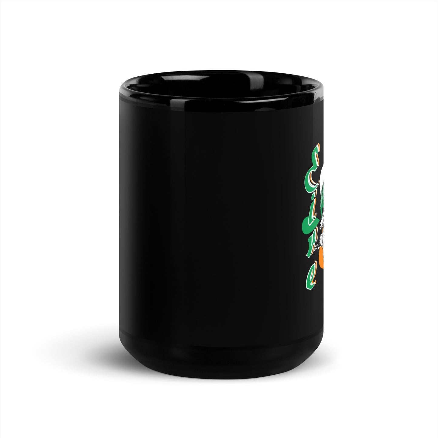 Mug brillant noir