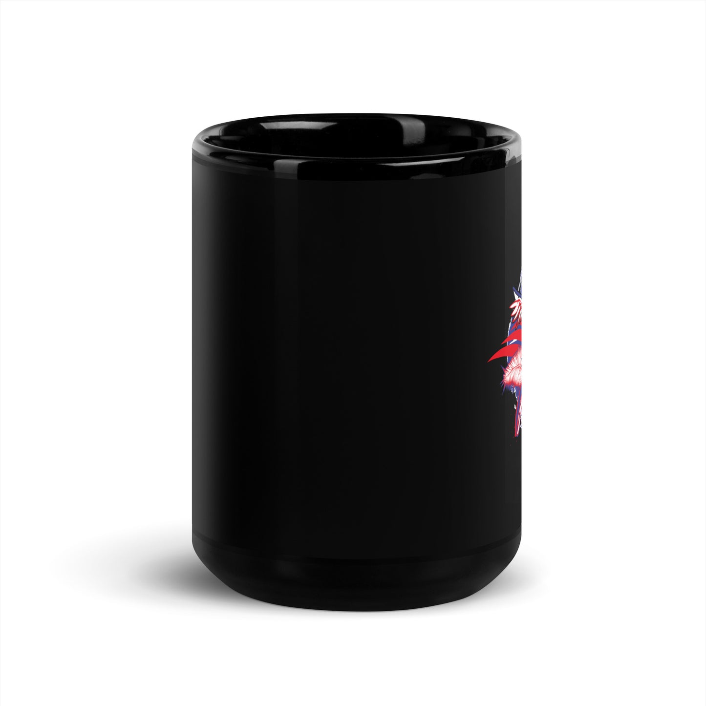 Mug brillant noir