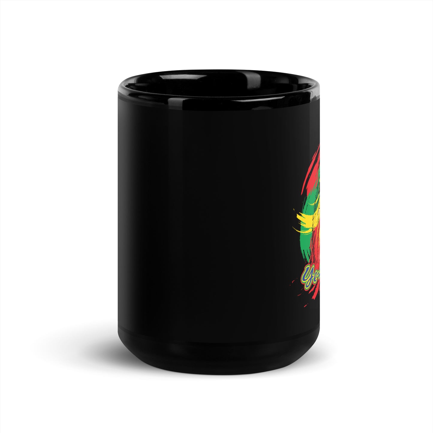 Mug brillant noir