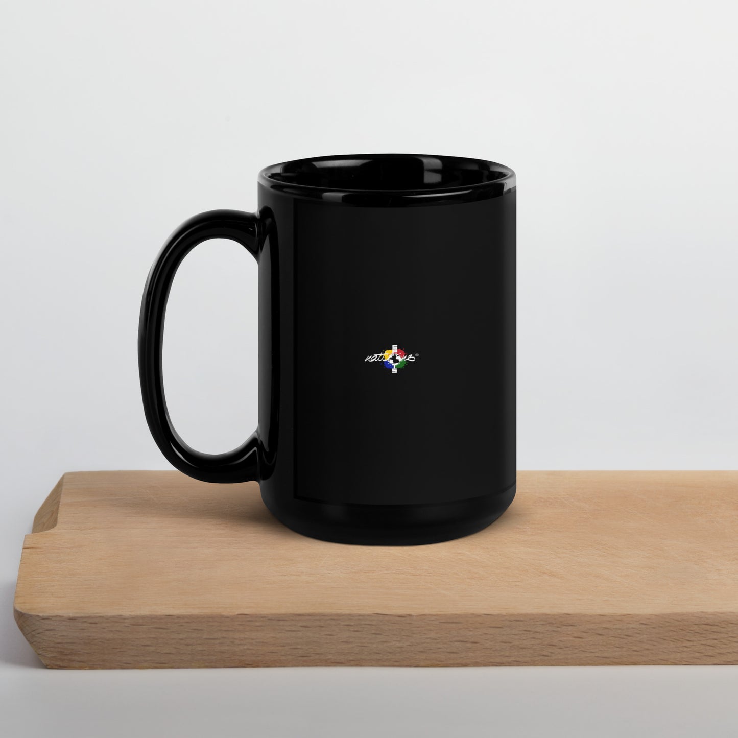 Mug brillant noir