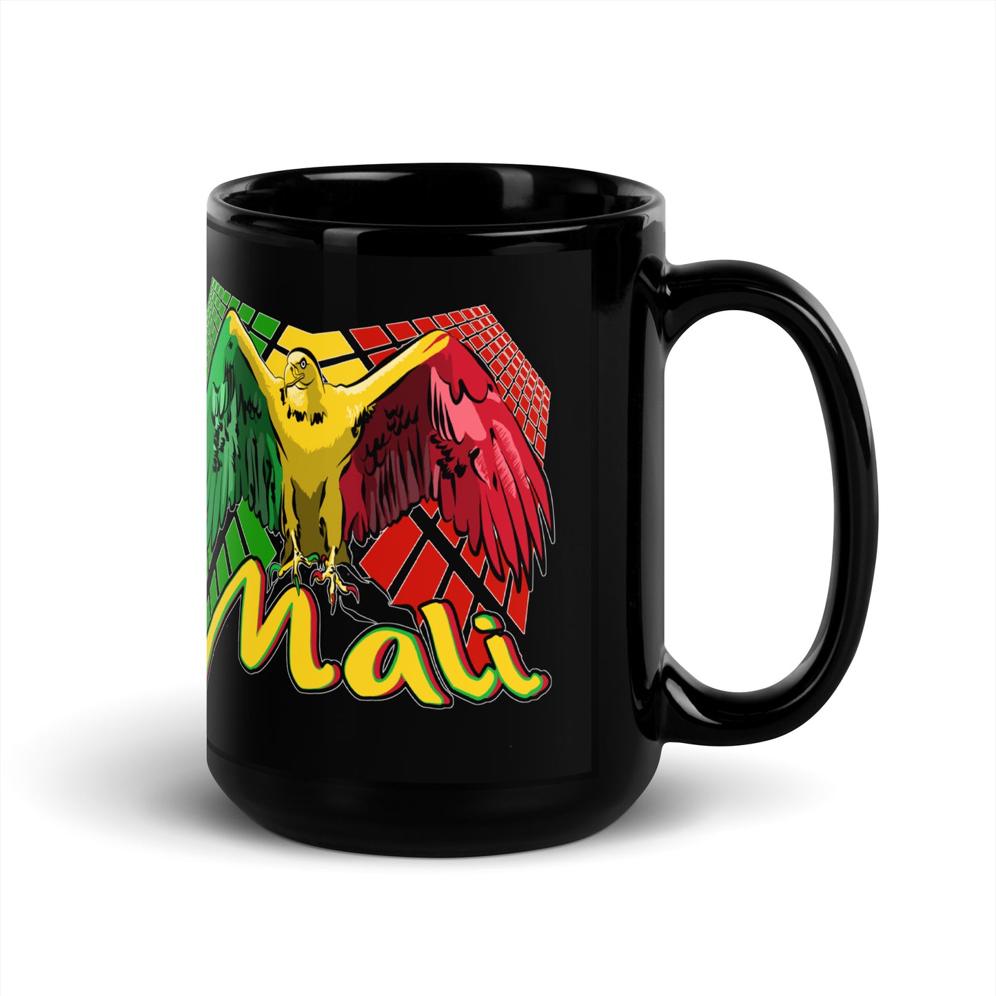 Mug brillant noir