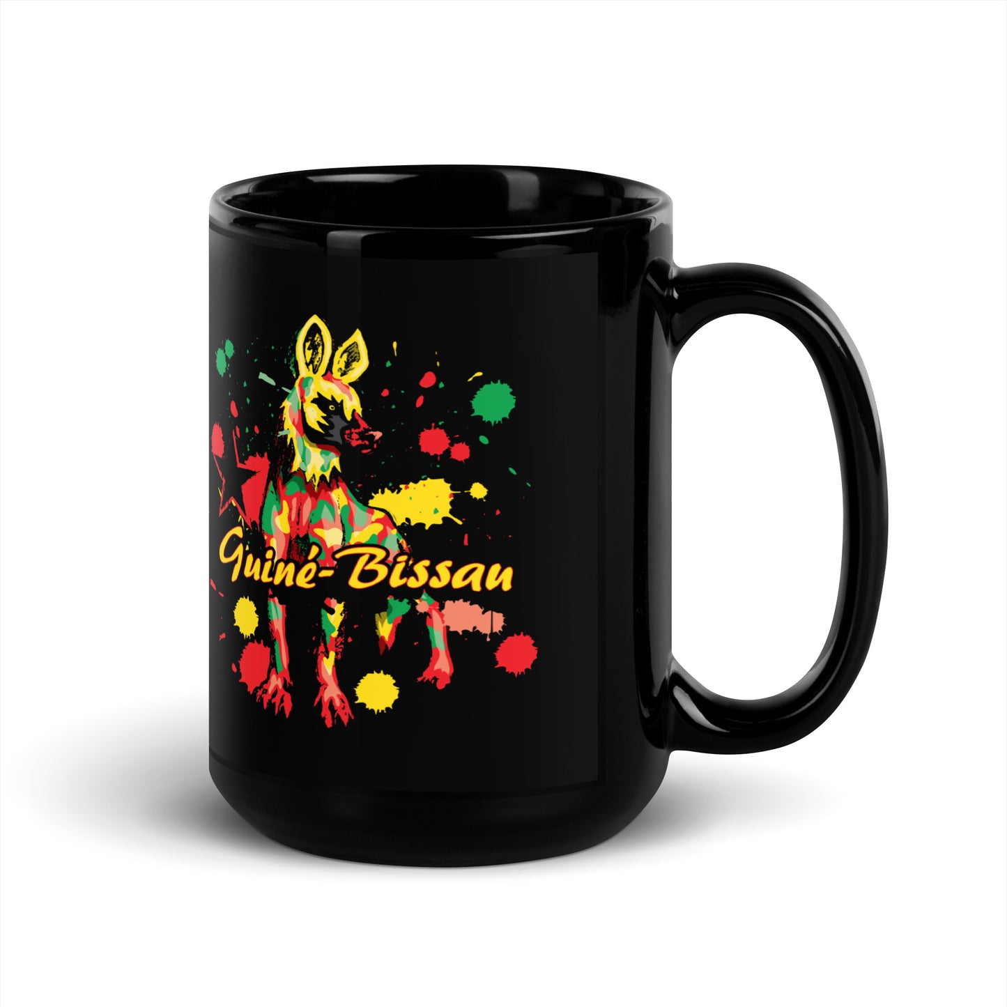 Mug brillant noir