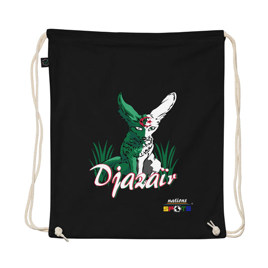 Sac à cordon en coton biologique