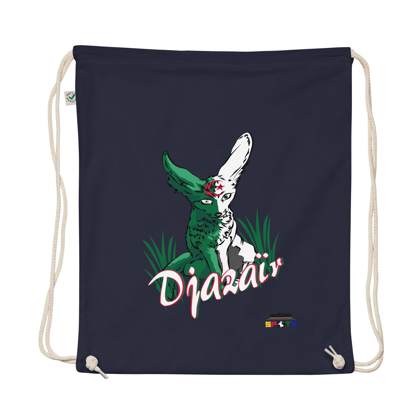Sac à cordon en coton biologique Algérie