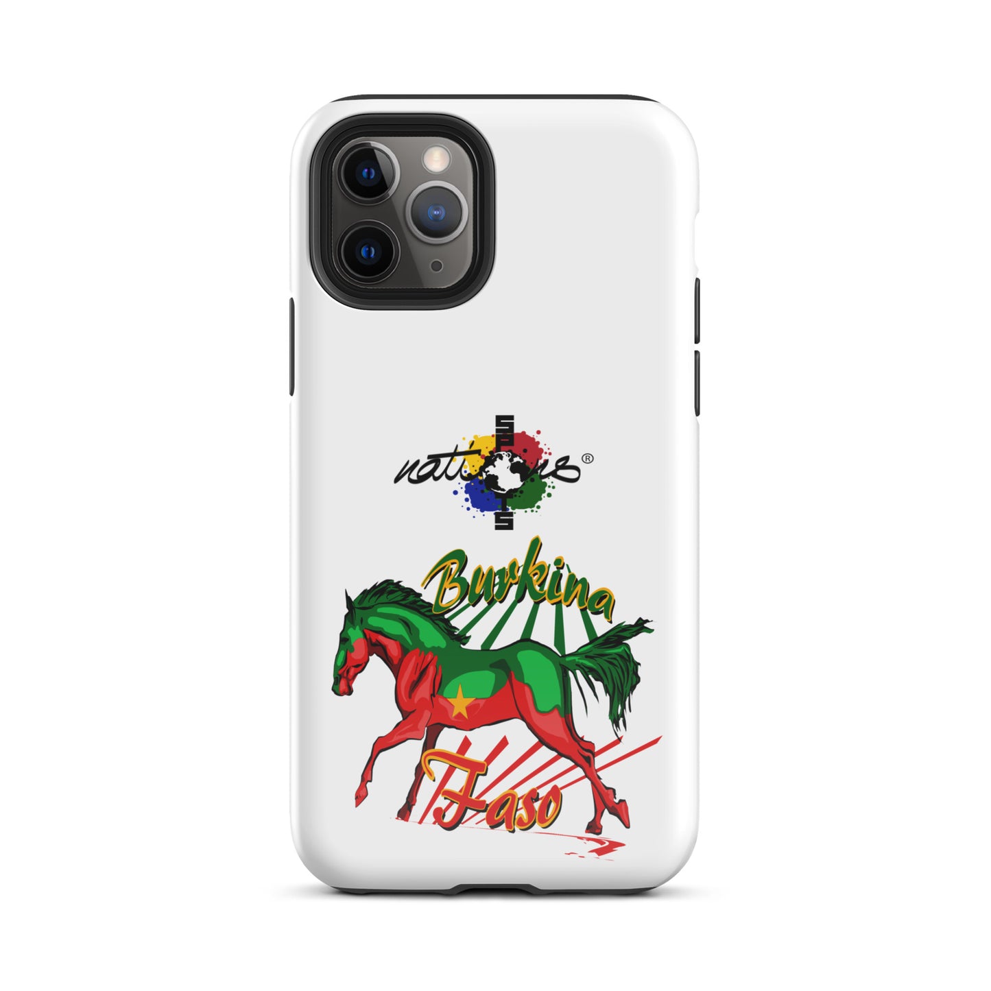 Coque d'iPhone® rigide Burkina