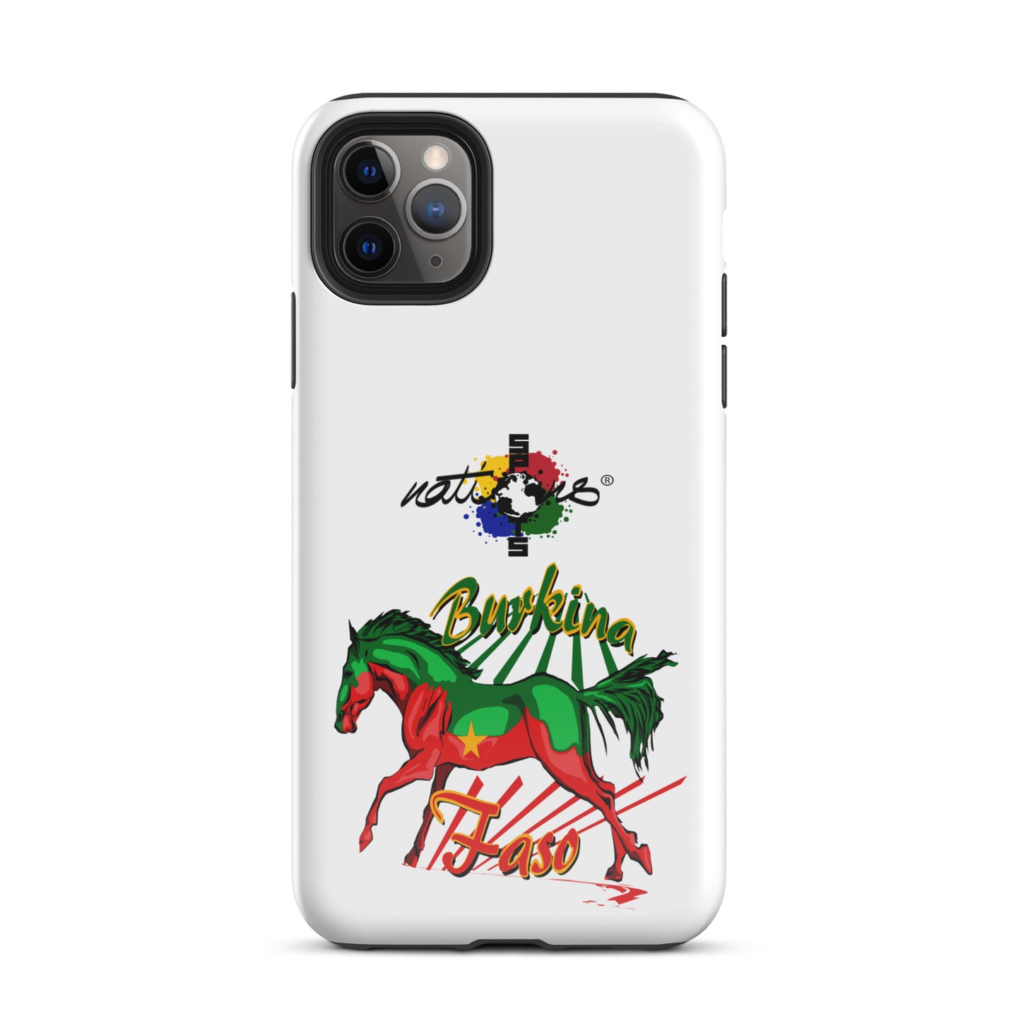 Coque d'iPhone® rigide Burkina