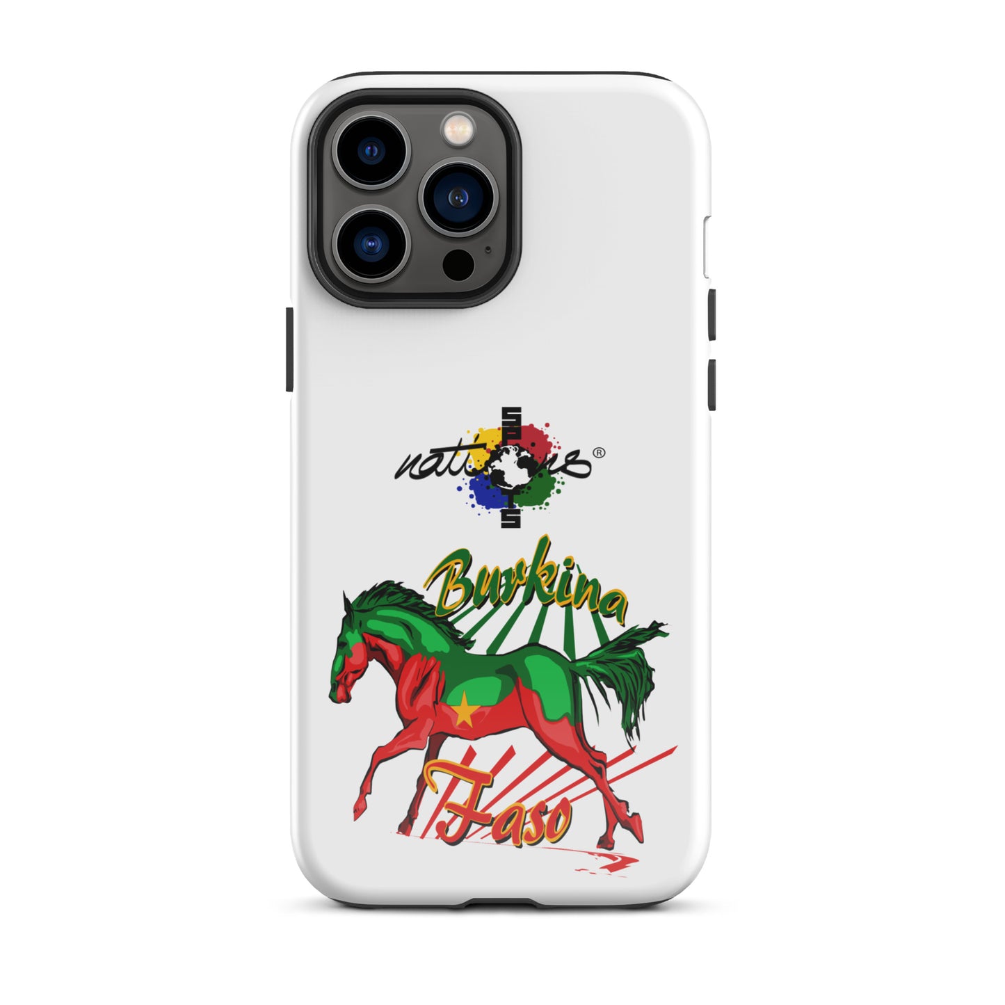 Coque d'iPhone® rigide Burkina