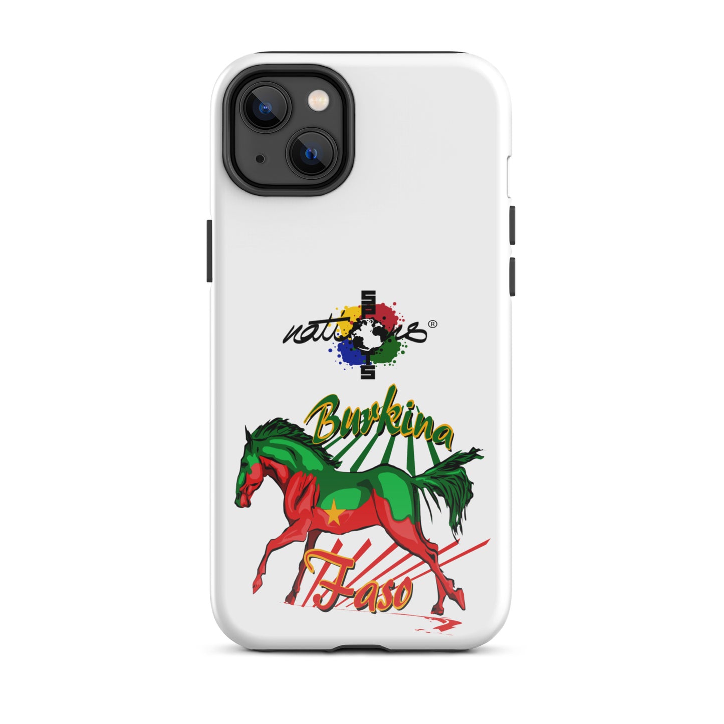 Coque d'iPhone® rigide Burkina