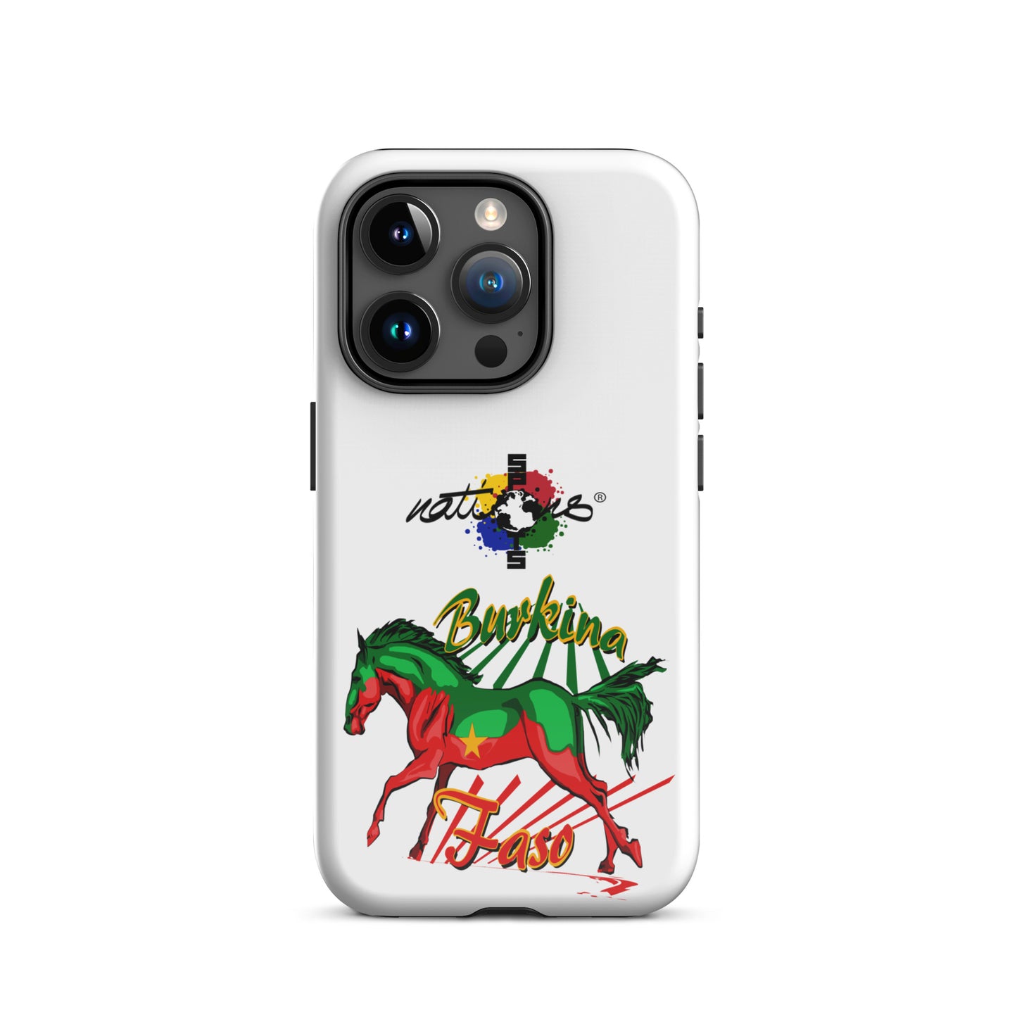 Coque d'iPhone® rigide Burkina