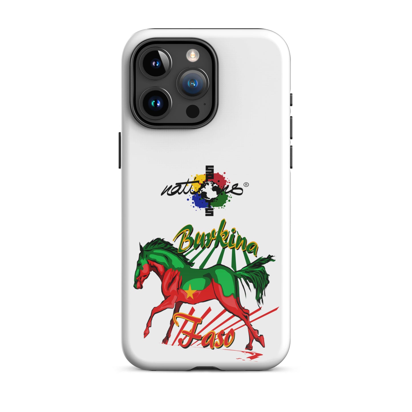 Coque d'iPhone® rigide Burkina