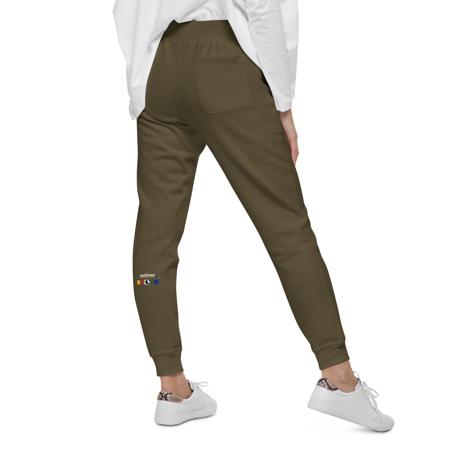 Pantalon de survêtement en molleton