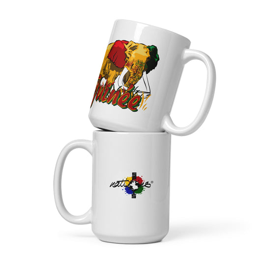 Mug Blanc Brillant Guinée